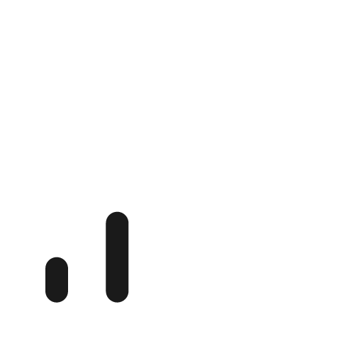 Cellular data 4 24 regular icon, solid style, from Fluent UI System Icons