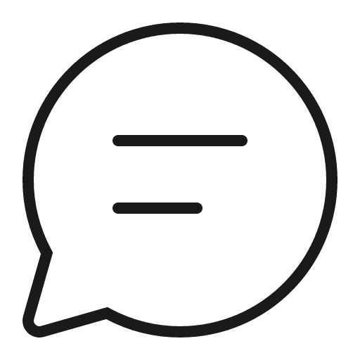 Chat 32 light icon, light style, from Fluent UI System Icons