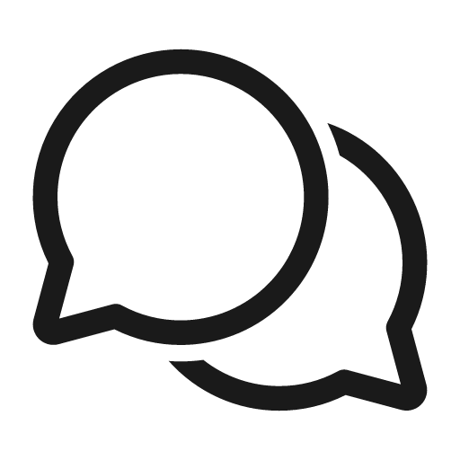 Chat multiple 28 regular icon, solid style, from Fluent UI System Icons