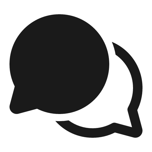 Chat multiple 32 filled icon, filled style, from Fluent UI System Icons