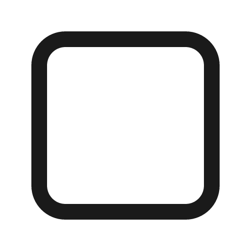 Checkbox unchecked 24 regular icon, solid style, from Fluent UI System Icons
