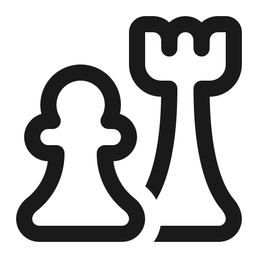 Chess 16 regular icon, solid style, from Fluent UI System Icons