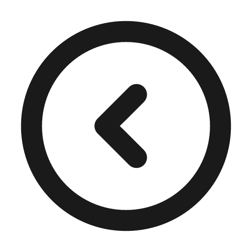 Chevron circle left 12 regular icon, solid style, from Fluent UI System Icons