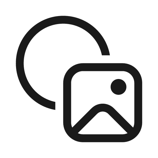 Circle image 20 regular icon, solid style, from Fluent UI System Icons