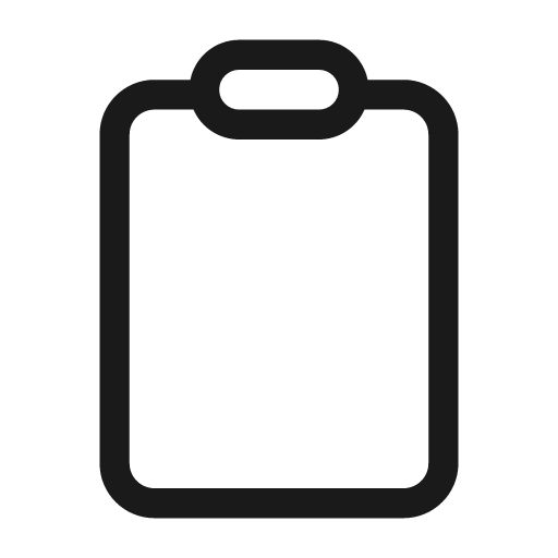 Clipboard 28 regular icon, solid style, from Fluent UI System Icons