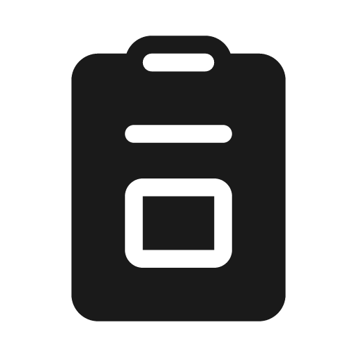 Clipboard day 20 filled icon, filled style, from Fluent UI System Icons