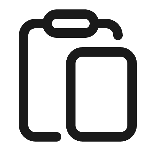 Clipboard paste 32 regular icon, solid style, from Fluent UI System Icons