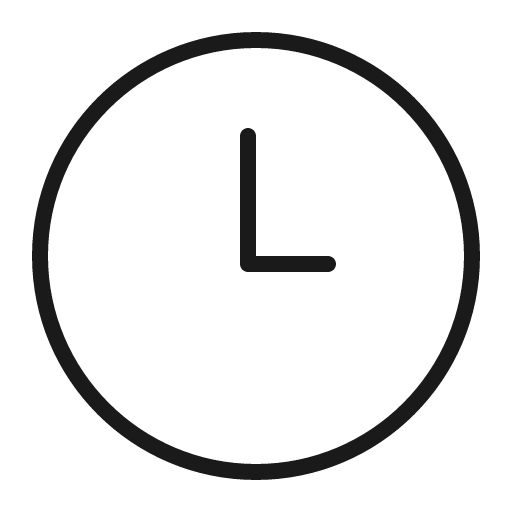 Clock 32 light icon, light style, from Fluent UI System Icons