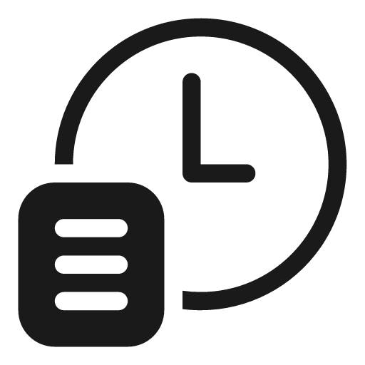 Clock bill 20 regular icon, solid style, from Fluent UI System Icons