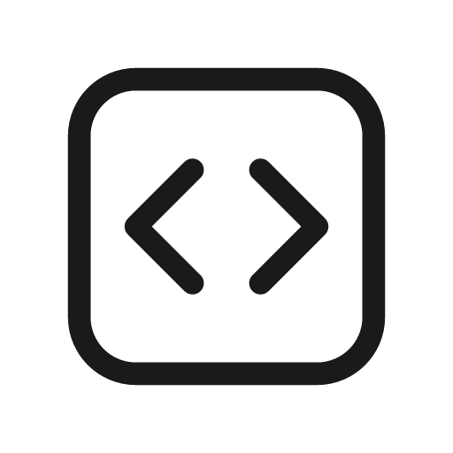 Code block 20 regular icon, solid style, from Fluent UI System Icons