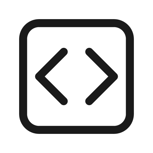 Code block 48 regular icon, solid style, from Fluent UI System Icons