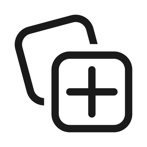 Collections 20 regular icon, solid style, from Fluent UI System Icons