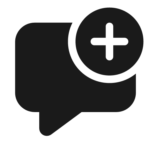 Comment add 20 filled icon, filled style, from Fluent UI System Icons