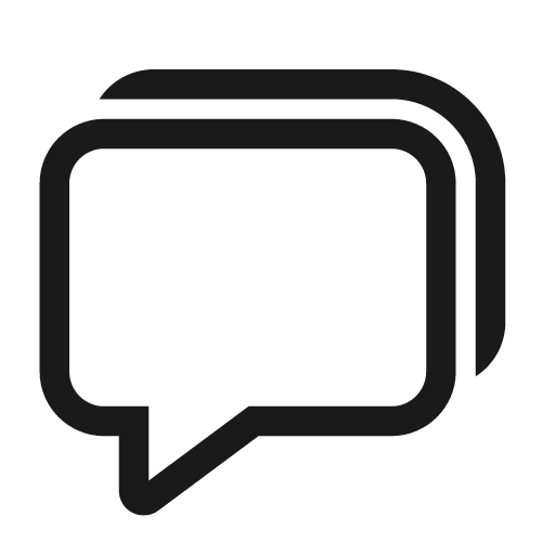 Comment multiple 28 regular icon, solid style, from Fluent UI System Icons