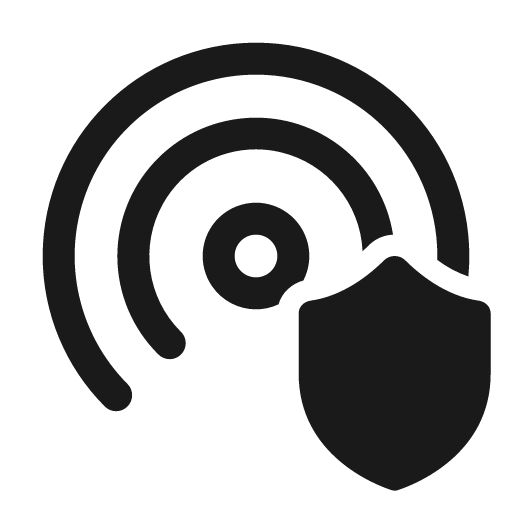 Communication shield 24 regular icon, solid style, from Fluent UI System Icons