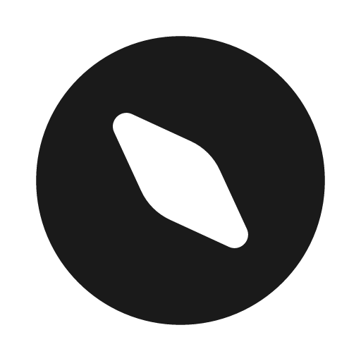 Compass northwest 20 filled icon, filled style, from Fluent UI System Icons