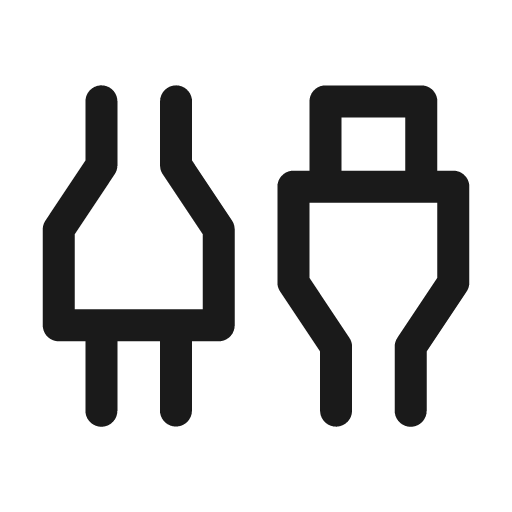 Connector 24 regular icon, solid style, from Fluent UI System Icons