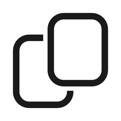 Copy 28 regular icon, solid style, from Fluent UI System Icons