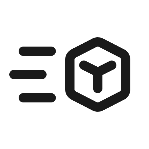 Cube quick 16 regular icon, solid style, from Fluent UI System Icons