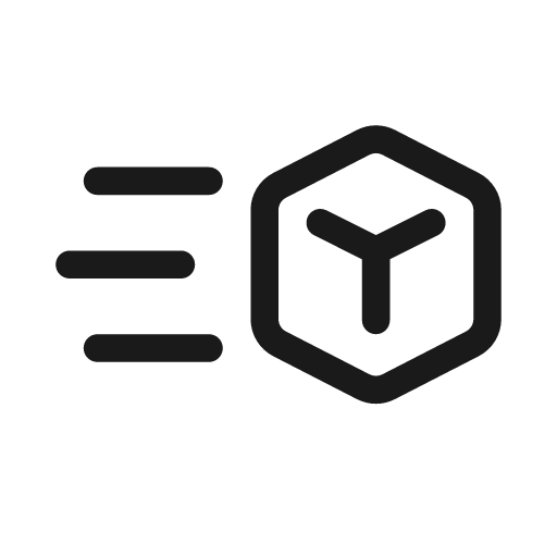 Cube quick 20 regular icon, solid style, from Fluent UI System Icons
