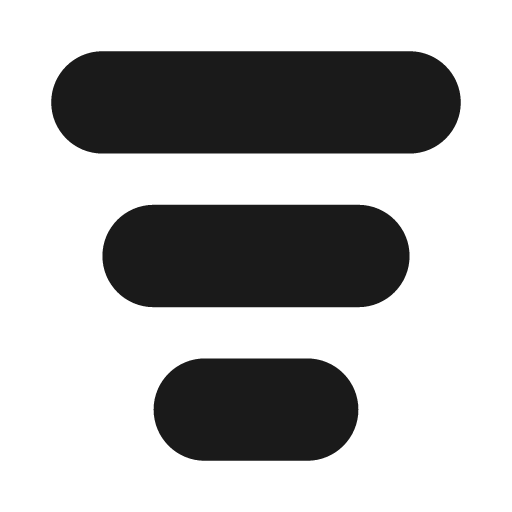 Data funnel 20 filled icon, filled style, from Fluent UI System Icons