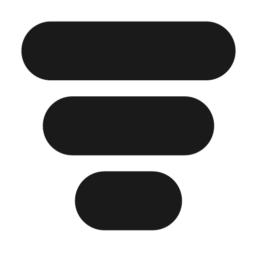 Data funnel 24 filled icon, filled style, from Fluent UI System Icons