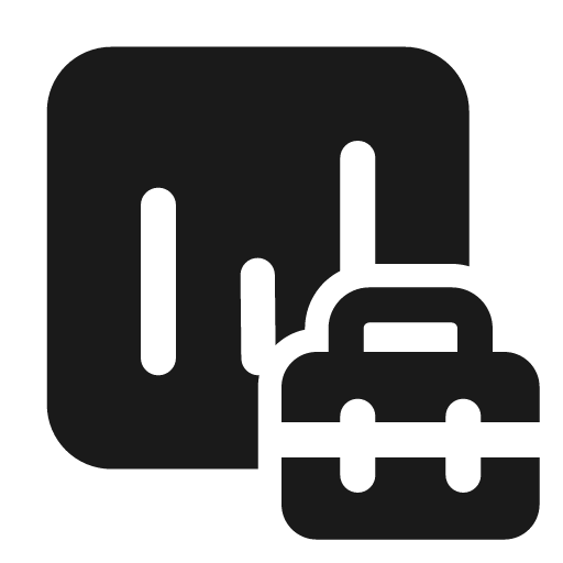 Data usage toolbox 24 filled icon, filled style, from Fluent UI System Icons