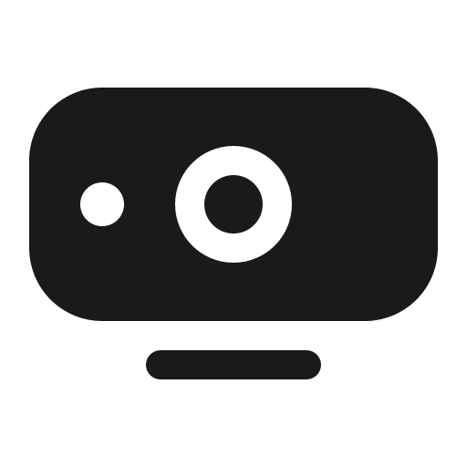 Device meeting room bar 16 filled icon, filled style, from Fluent UI System Icons