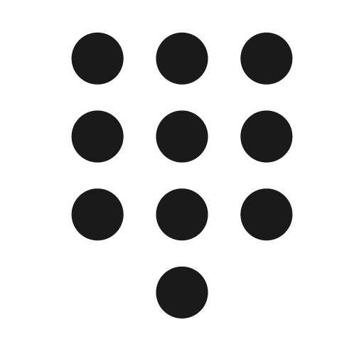 Dialpad 28 filled icon, filled style, from Fluent UI System Icons