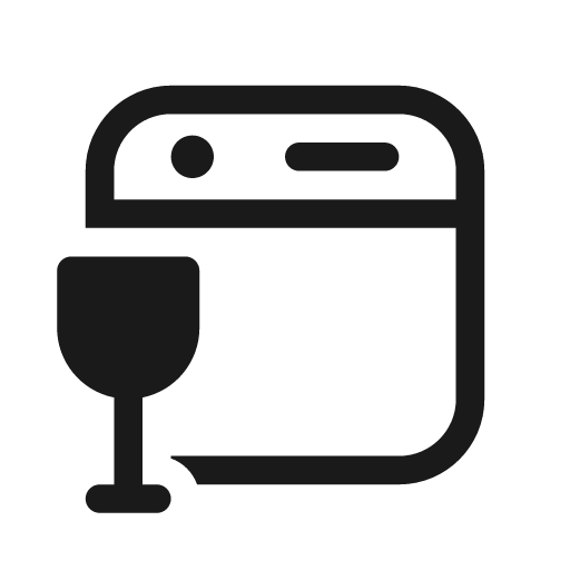 Dishwasher 20 regular icon, solid style, from Fluent UI System Icons
