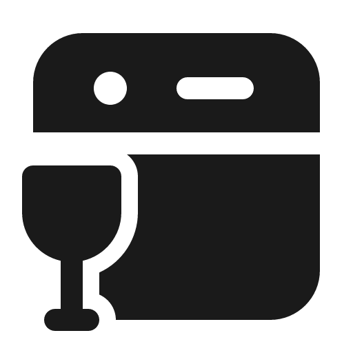 Dishwasher 32 filled icon, filled style, from Fluent UI System Icons