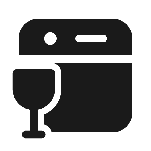 Dishwasher 48 filled icon, filled style, from Fluent UI System Icons