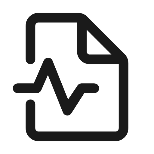 Document catch up 24 regular icon, solid style, from Fluent UI System Icons