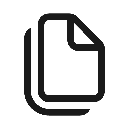 Document copy 48 regular icon, solid style, from Fluent UI System Icons