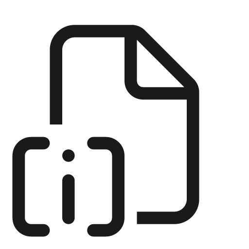 Document endnote 20 regular icon, solid style, from Fluent UI System Icons