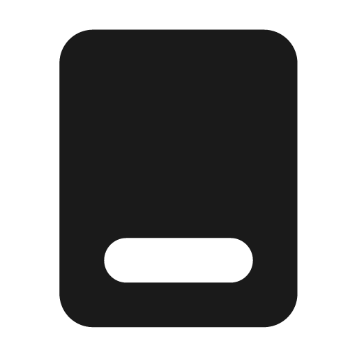 Document footer 24 filled icon, filled style, from Fluent UI System Icons