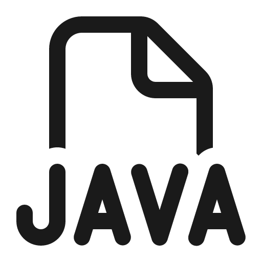 Document java 16 regular icon, solid style, from Fluent UI System Icons
