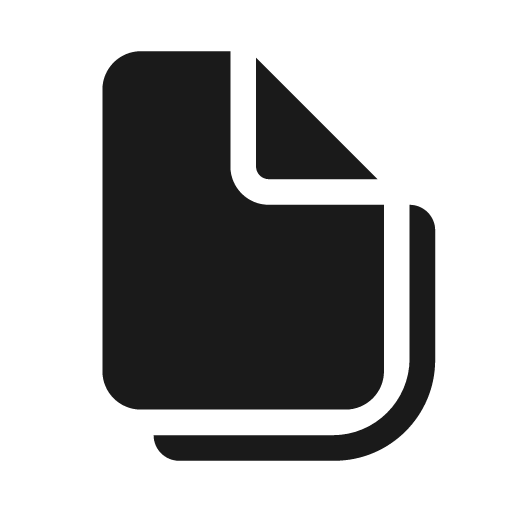 Document multiple 20 filled icon, filled style, from Fluent UI System Icons