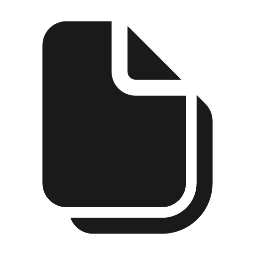 Document multiple 24 filled icon, filled style, from Fluent UI System Icons