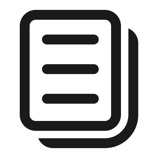 Document one page multiple 32 regular icon, solid style, from Fluent UI System Icons