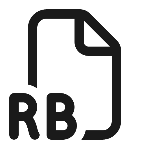 Document rb 16 regular icon, solid style, from Fluent UI System Icons