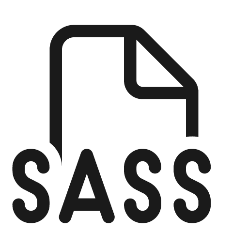 Document sass 20 regular icon, solid style, from Fluent UI System Icons