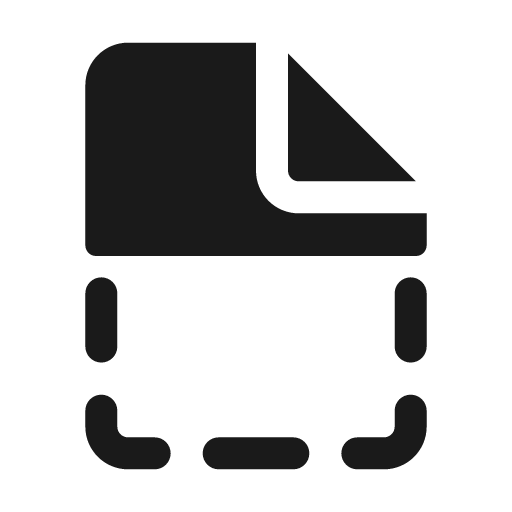 Document split hint 24 filled icon, filled style, from Fluent UI System Icons