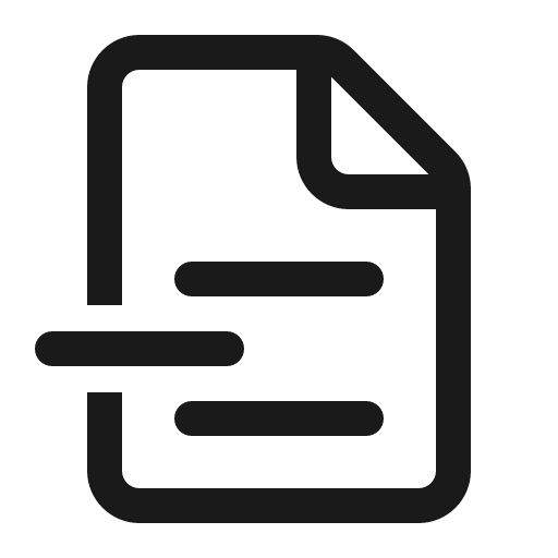 Document text extract 32 regular icon, solid style, from Fluent UI System Icons