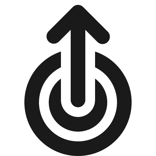 Double tap swipe up 16 filled icon, filled style, from Fluent UI System Icons