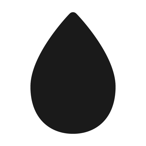 Drop 24 filled icon, filled style, from Fluent UI System Icons