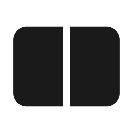 Dual screen group 20 filled icon, filled style, from Fluent UI System Icons