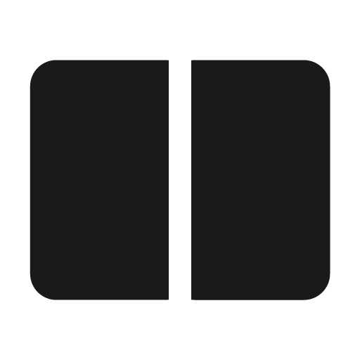 Dual screen group 24 filled icon, filled style, from Fluent UI System Icons