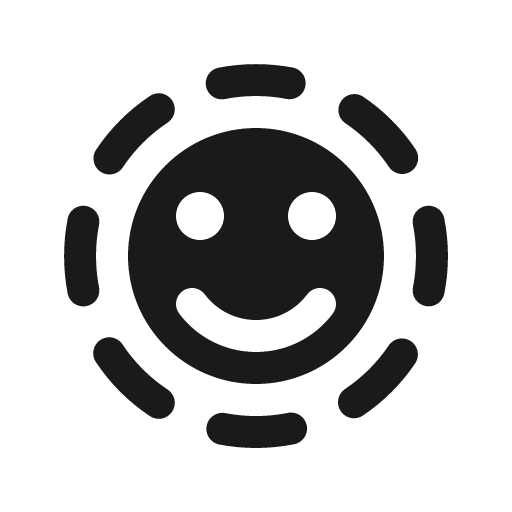 Emoji hint 16 filled icon, filled style, from Fluent UI System Icons
