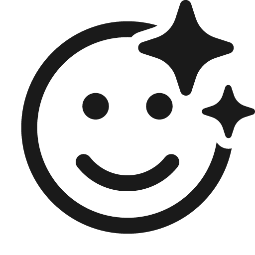 Emoji sparkle 24 regular icon, solid style, from Fluent UI System Icons